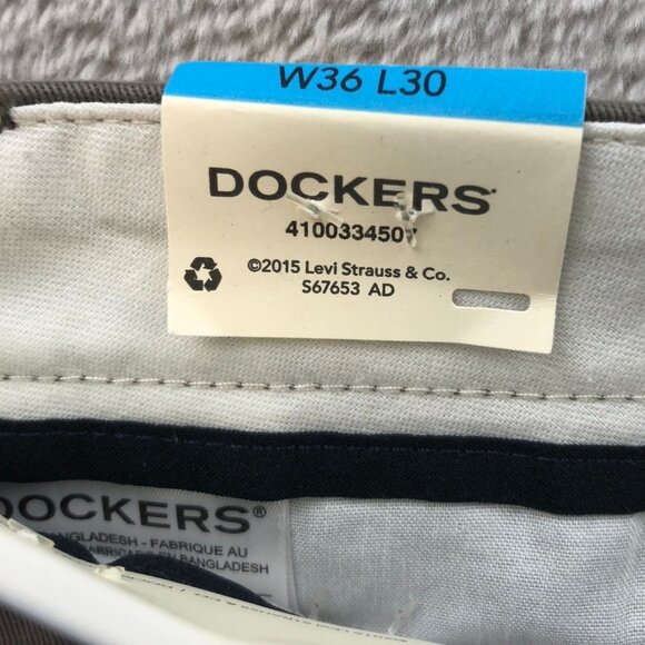 NWT Dockers Mens Pants Size 36x30 Easy Khaki Classic Fit Straight Leg Workwear - Picture 9 of 13